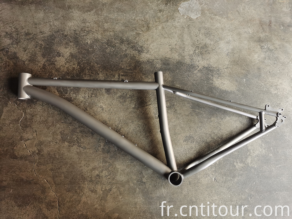 High quality titanium mountain bike frames